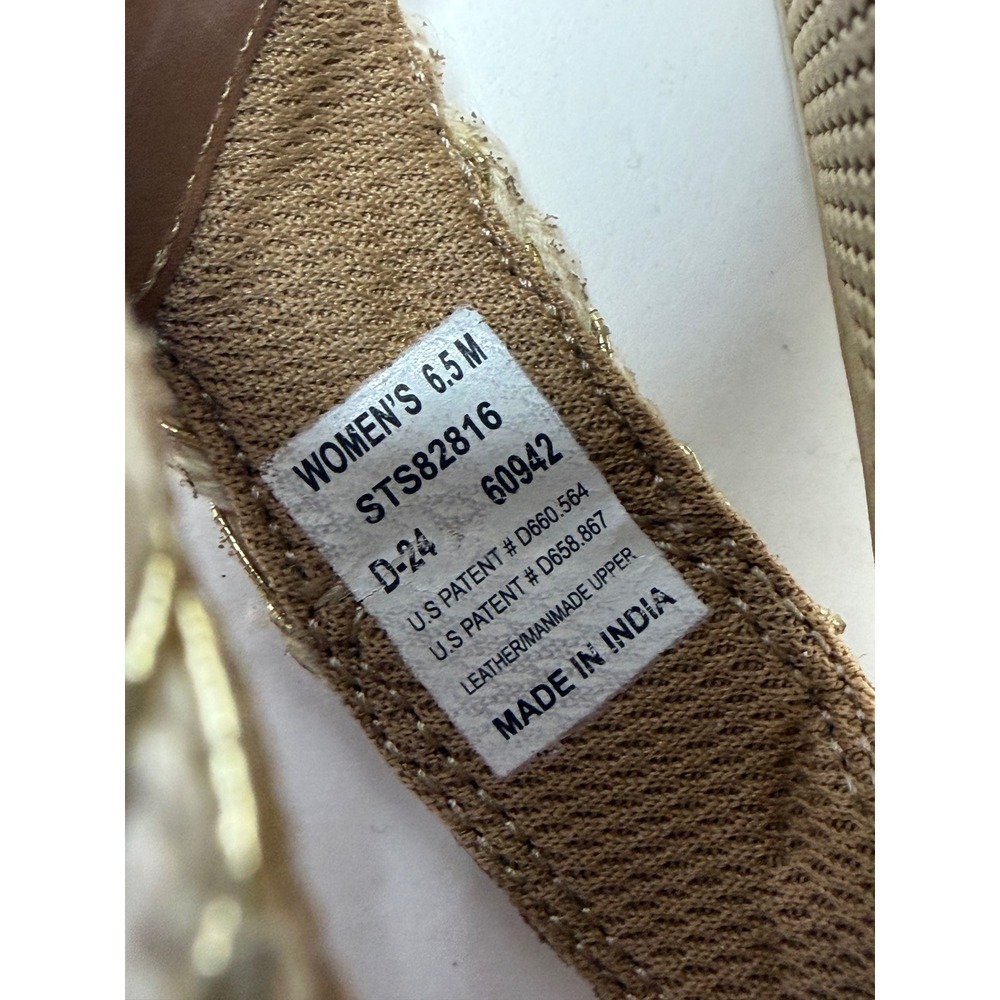 Sperry Women's Parrotfish Flip Flop Sandals Brown multi Sahara Size 6.5M NWT/BOX - Picture 10 of 10